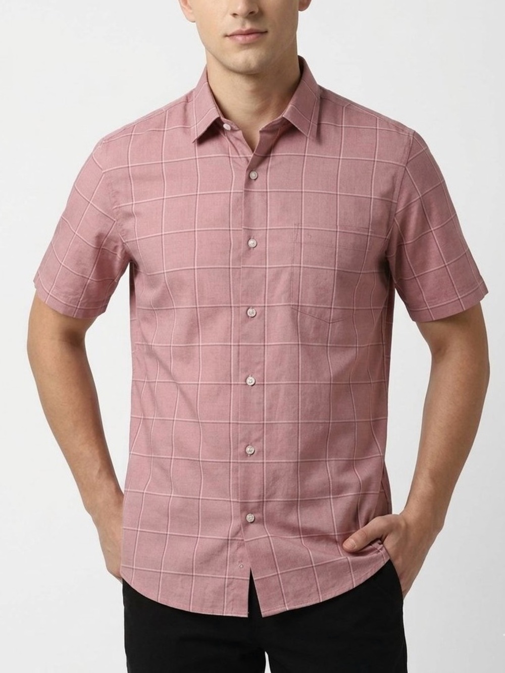 NWT Van Heusen Wrinkle-Free Men's Shirt Size L Button Up
